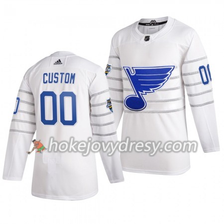 Pánské Hokejový Dres St. Louis Blues Custom Bílá Adidas 2020 NHL All-Star Authentic